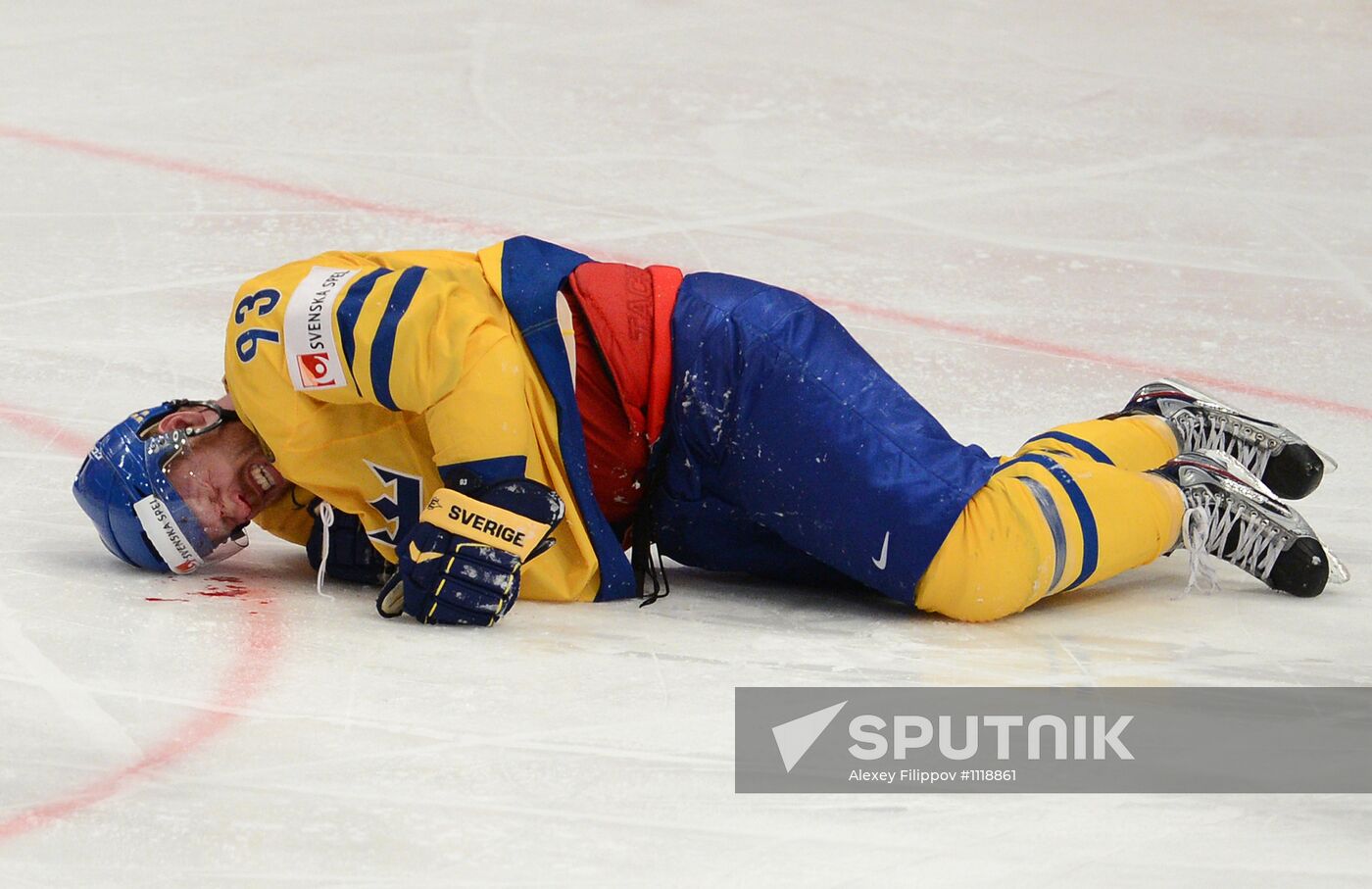 Hockey World Championship. Match Russia - Sweden