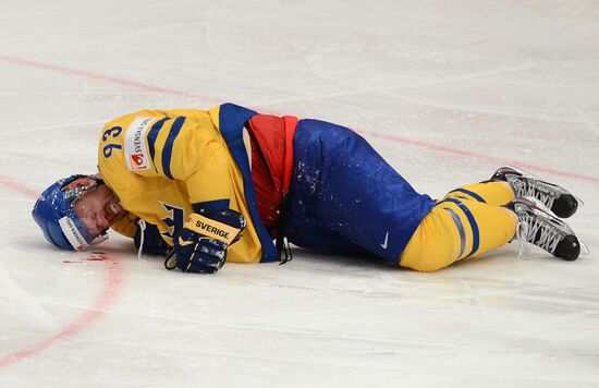 Hockey World Championship. Match Russia - Sweden