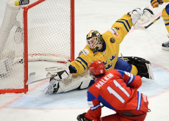 Hockey World Championship. Match Russia - Sweden