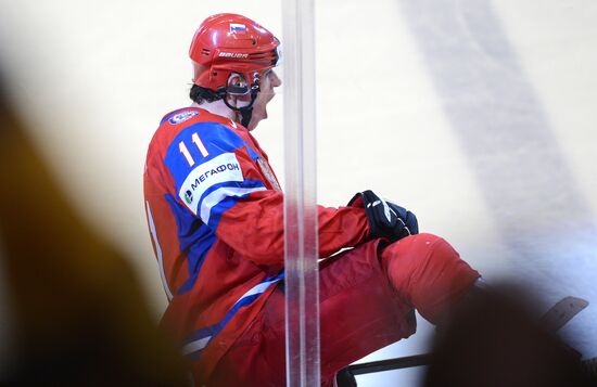 Hockey World Championship. Match Russia - Sweden