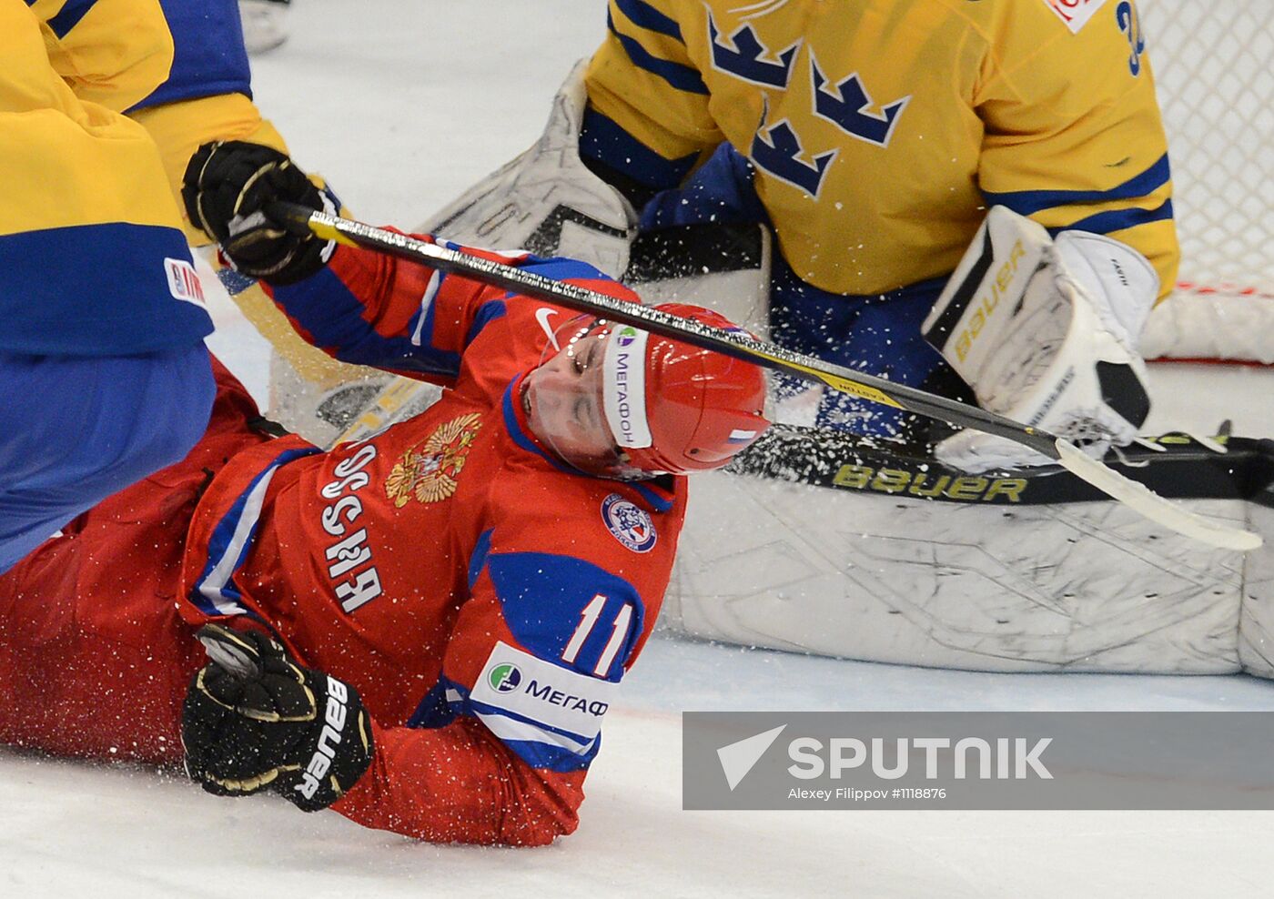 Hockey World Championship. Match Russia - Sweden