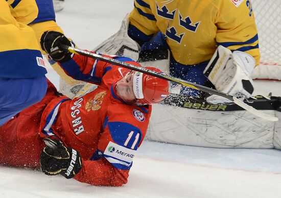 Hockey World Championship. Match Russia - Sweden