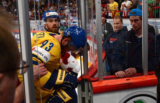 Hockey World Championship. Match Russia - Sweden