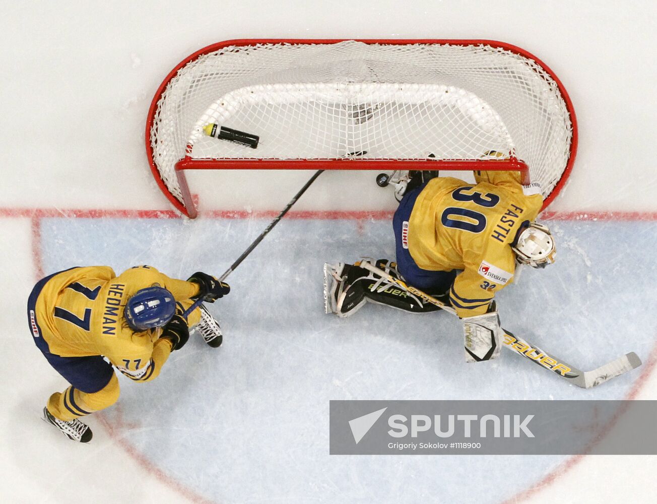 Hockey World Championship. Match Russia - Sweden