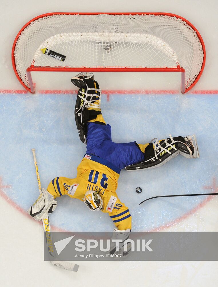 Hockey World Championship. Match Russia - Sweden