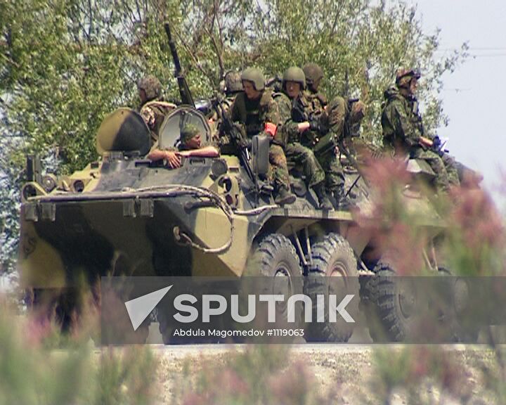 Special operation against terrorists in Kyzlyar District