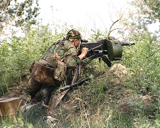 Special operation against terrorists in Kyzlyar District