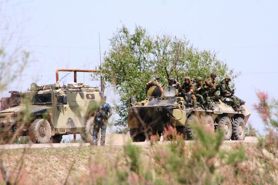 Special operation against terrorists in Kizlyar District