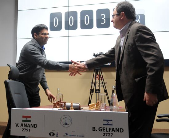 FIDE World Chess Championship. Day Two.
