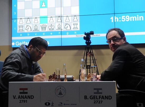 FIDE World Chess Championship. Day Two.