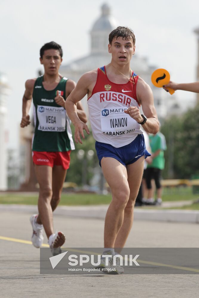 World Race Walking Cup. Day one