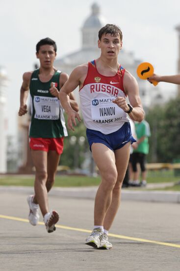 World Race Walking Cup. Day one