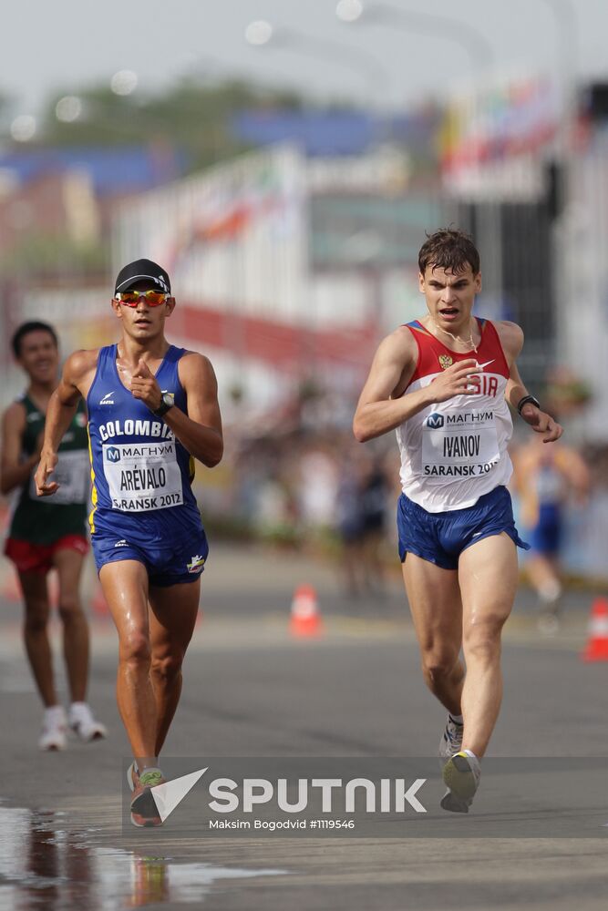 World Race Walking Cup. Day one