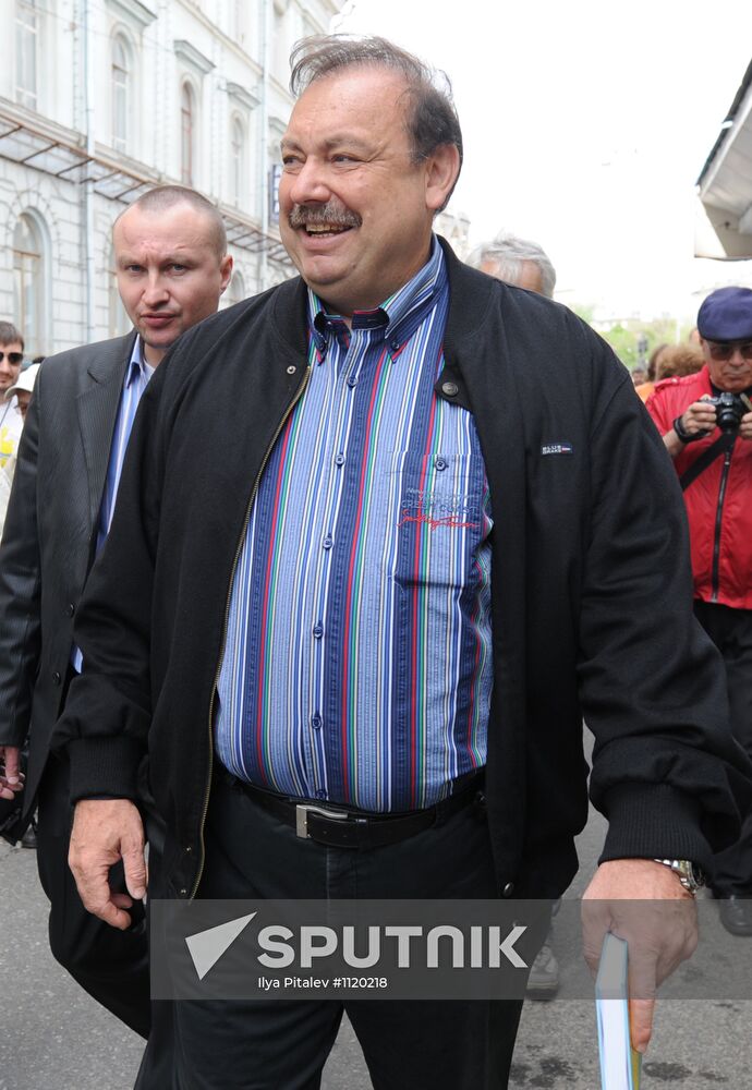 Test Walk rally staged in Moscow