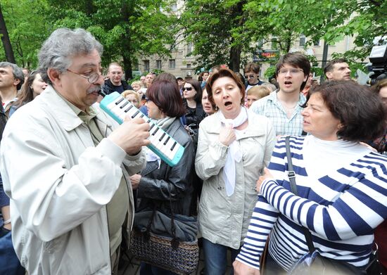 Test Walk rally staged in Moscow