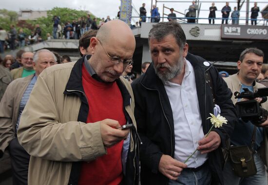 Test Walk rally staged in Moscow