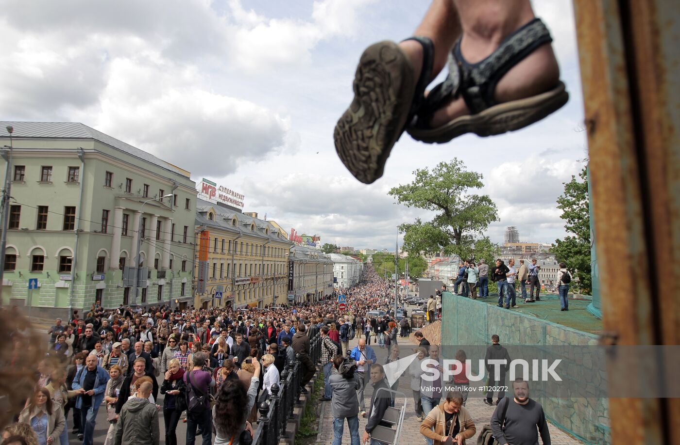 Test Walk rally staged in Moscow