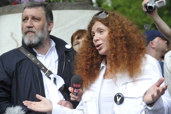 Test Walk rally staged in Moscow