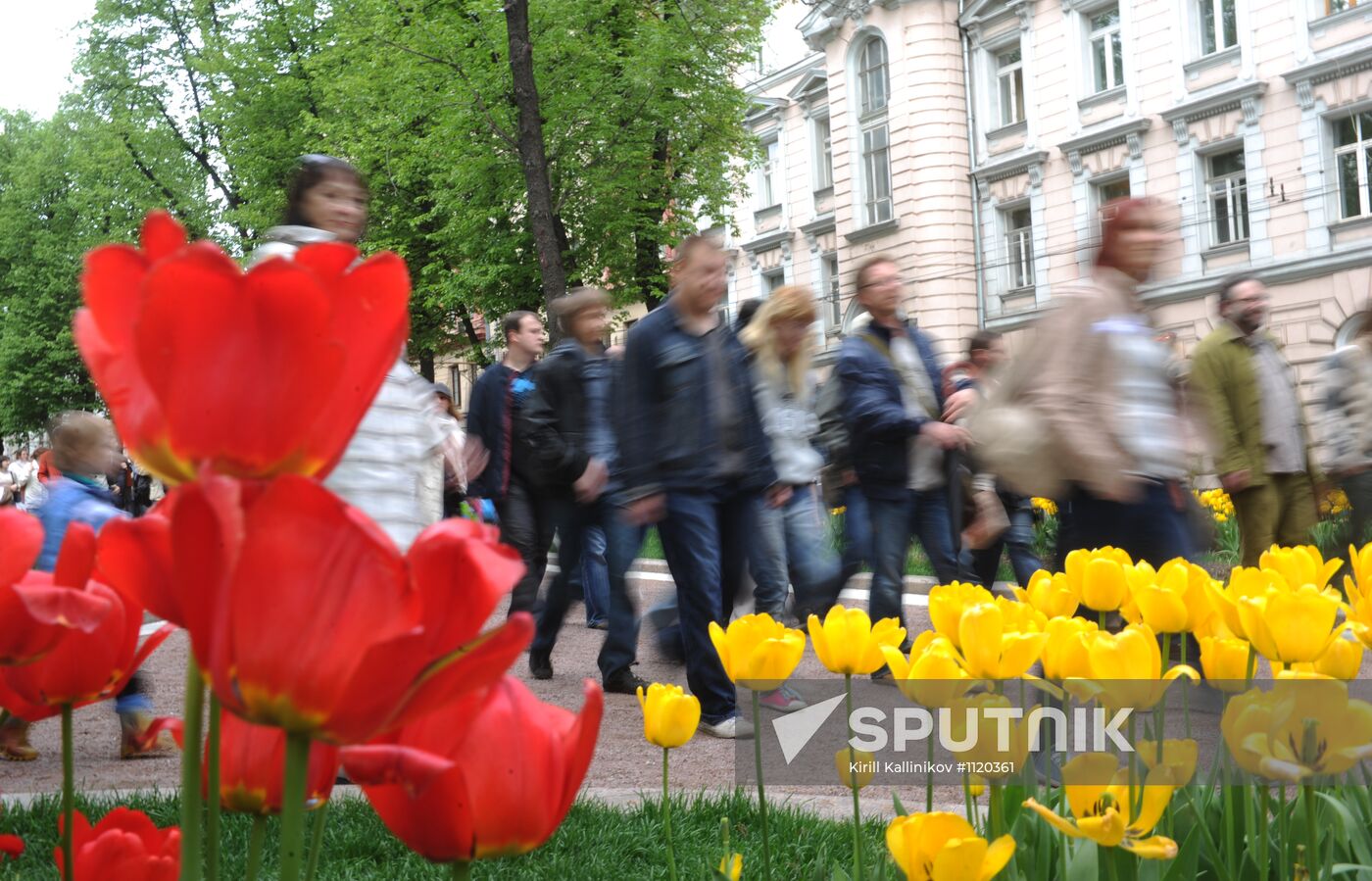 Test Walk rally staged in Moscow