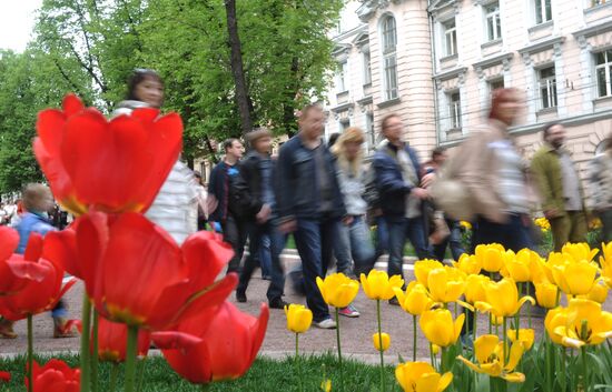 Test Walk rally staged in Moscow
