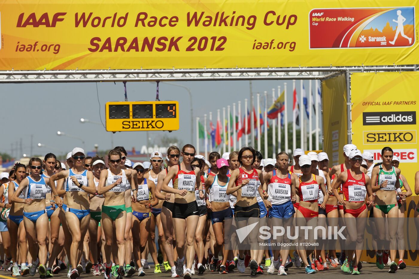 World Race Walking Cup. Day two