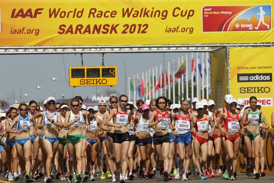 World Race Walking Cup. Day two