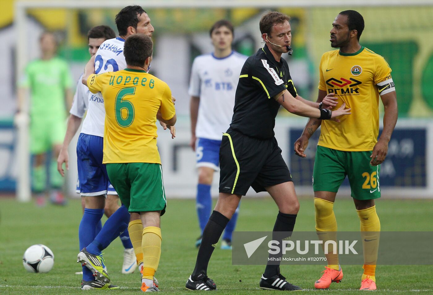 Russian Football Premier League. Kuban vs. Dynamo Moscow