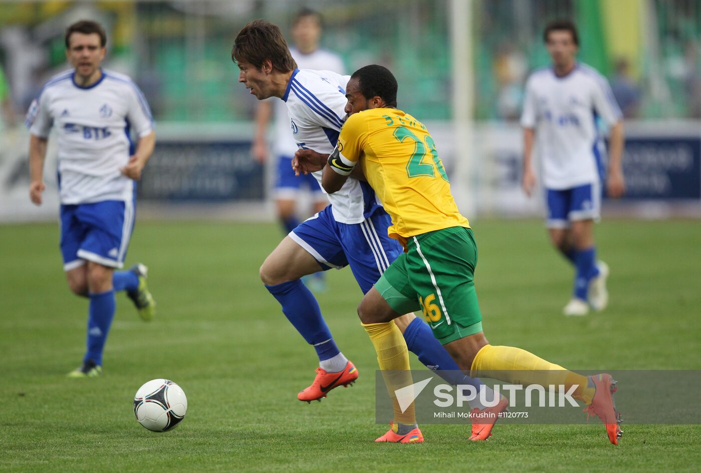 Russian Football Premier League. Kuban vs. Dynamo Moscow