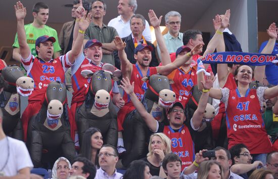 Basketball Euroleague. CSKA - Olympiacos