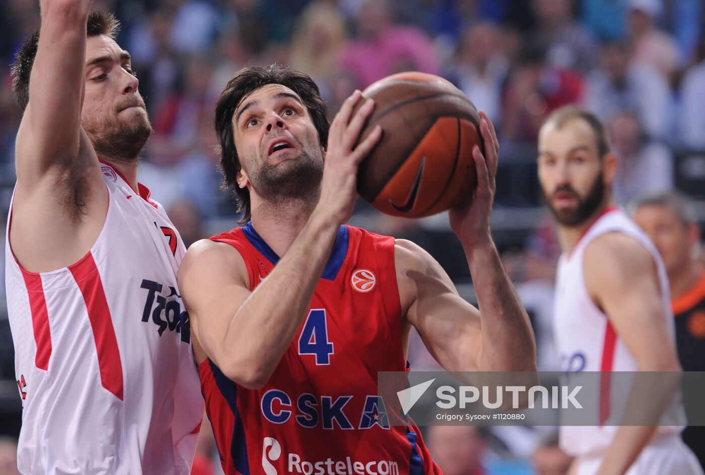 Basketball Euroleague. CSKA - Olympiacos