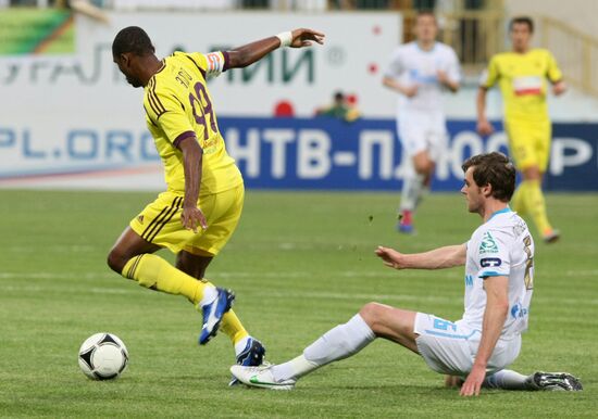 Football Premier League. Match Anji (Makhachkala) - Zenit