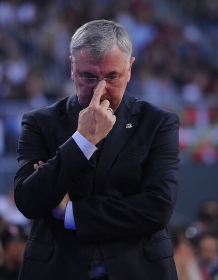 Basketball Euroleague. CSKA - Olympiacos