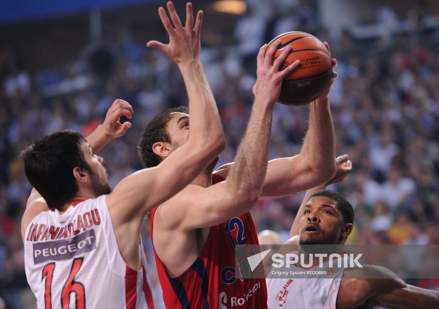 Basketball Euroleague. CSKA - Olympiacos