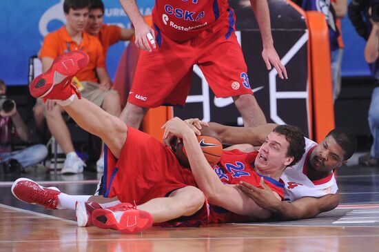 Basketball Euroleague. CSKA - Olympiacos