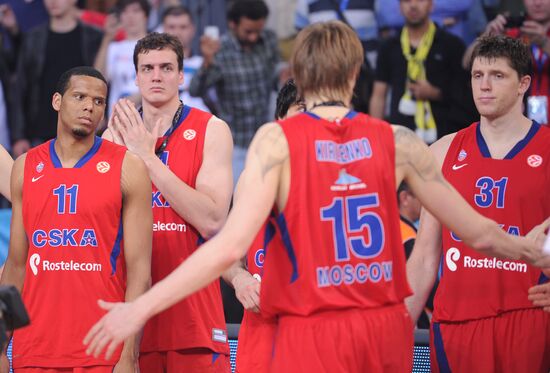 Basketball Euroleague. CSKA Moscow - Olympiakos