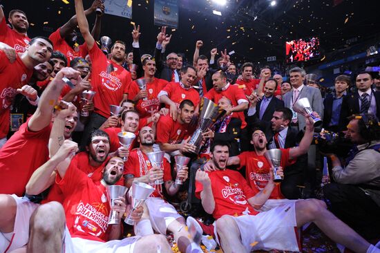 Basketball Euroleague. CSKA Moscow - Olympiakos