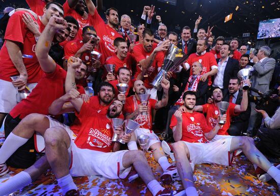 Basketball Euroleague. CSKA Moscow - Olympiakos