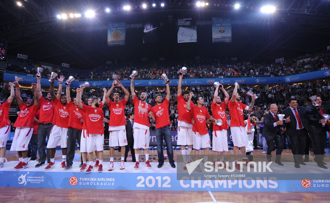 Basketball Euroleague. CSKA Moscow - Olympiakos