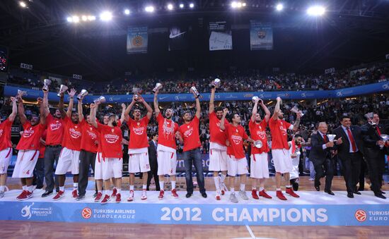 Basketball Euroleague. CSKA Moscow - Olympiakos