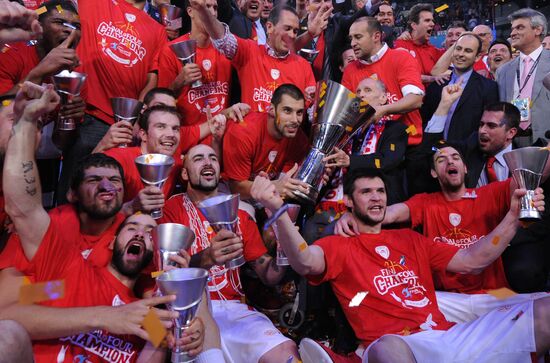 Basketball Euroleague. CSKA Moscow - Olympiakos