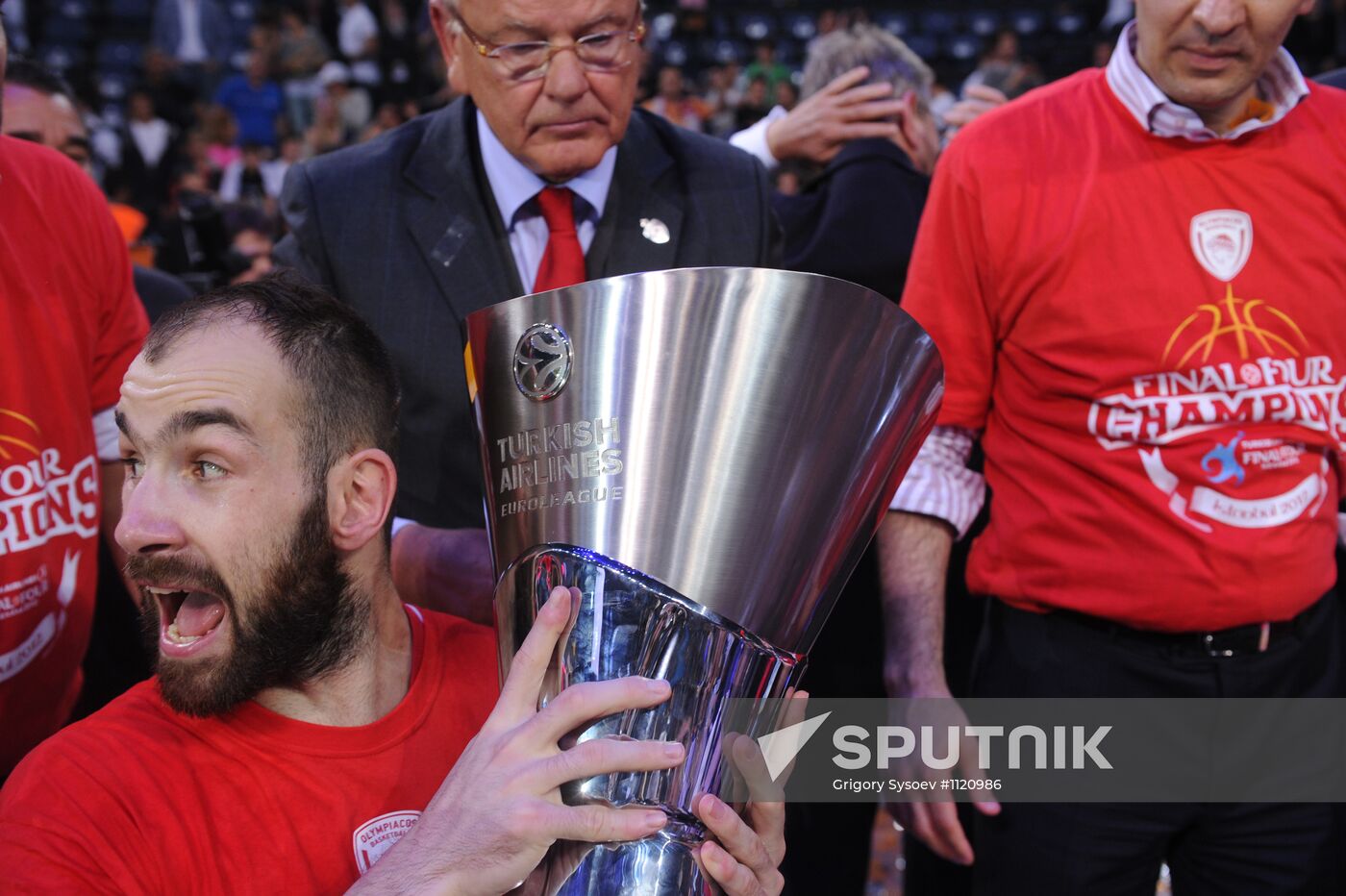 Basketball Euroleague. CSKA Moscow - Olympiakos