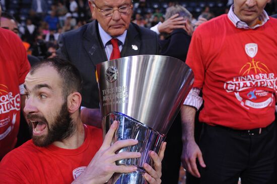 Basketball Euroleague. CSKA Moscow - Olympiakos