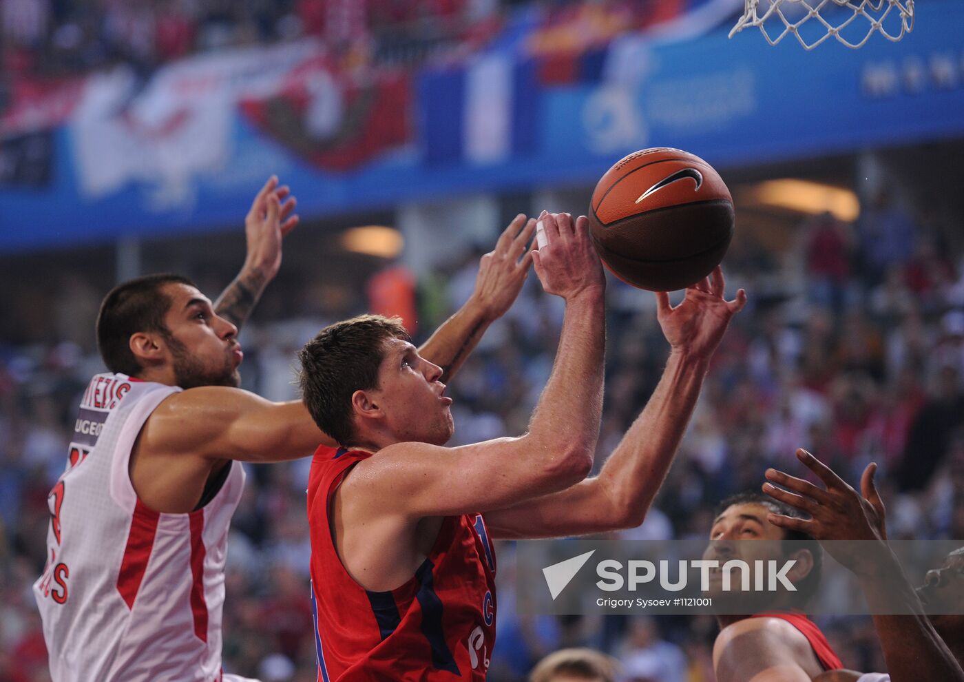 Basketball Euroleague. CSKA Moscow - Olympiakos