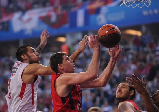 Basketball Euroleague. CSKA Moscow - Olympiakos