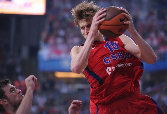 Basketball Euroleague. CSKA Moscow - Olympiakos