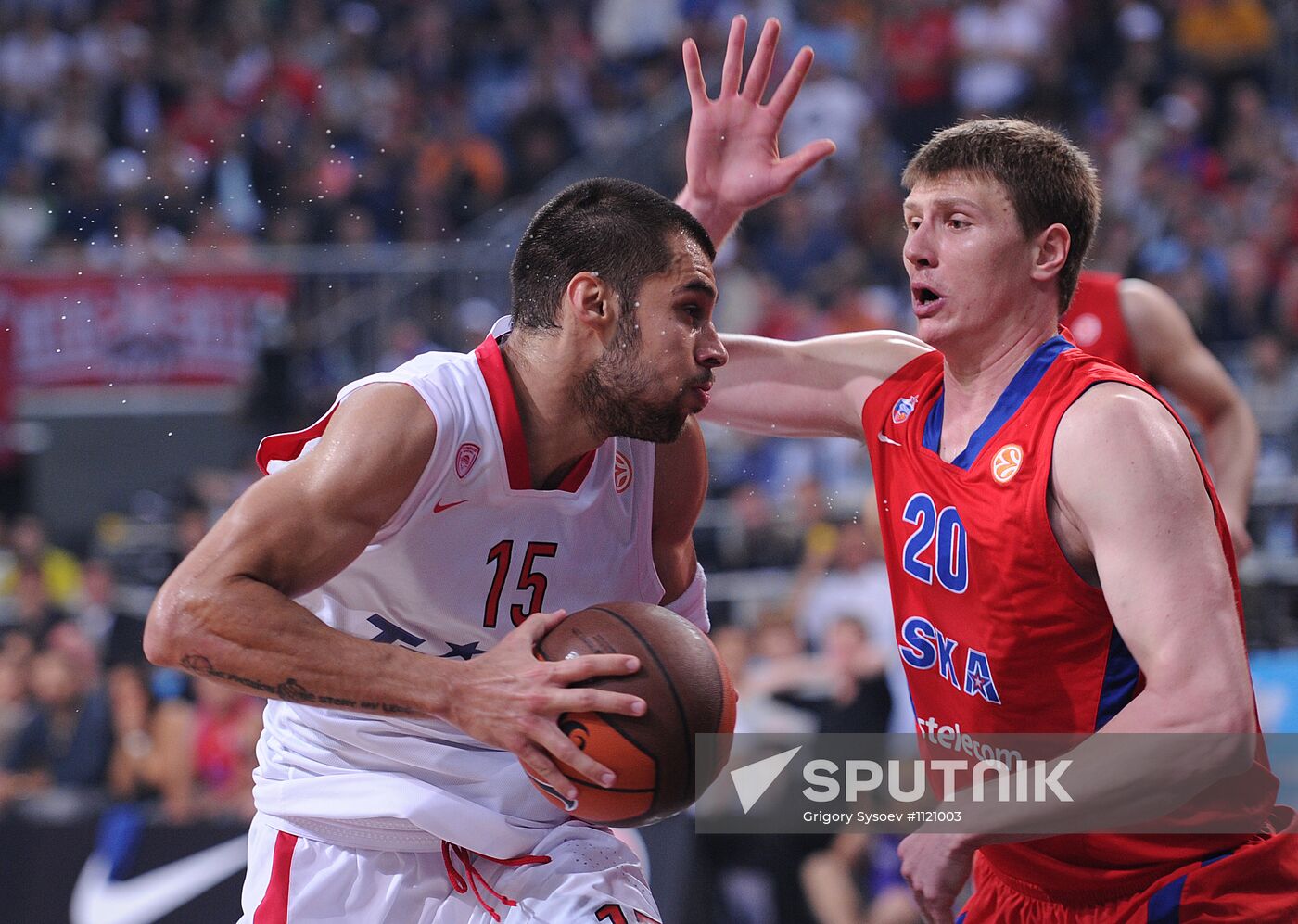 Basketball Euroleague. CSKA Moscow - Olympiakos