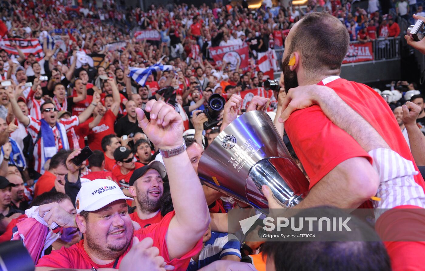Basketball Euroleague. CSKA Moscow - Olympiakos