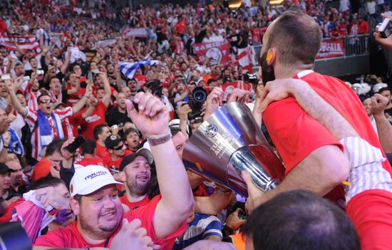 Basketball Euroleague. CSKA Moscow - Olympiakos