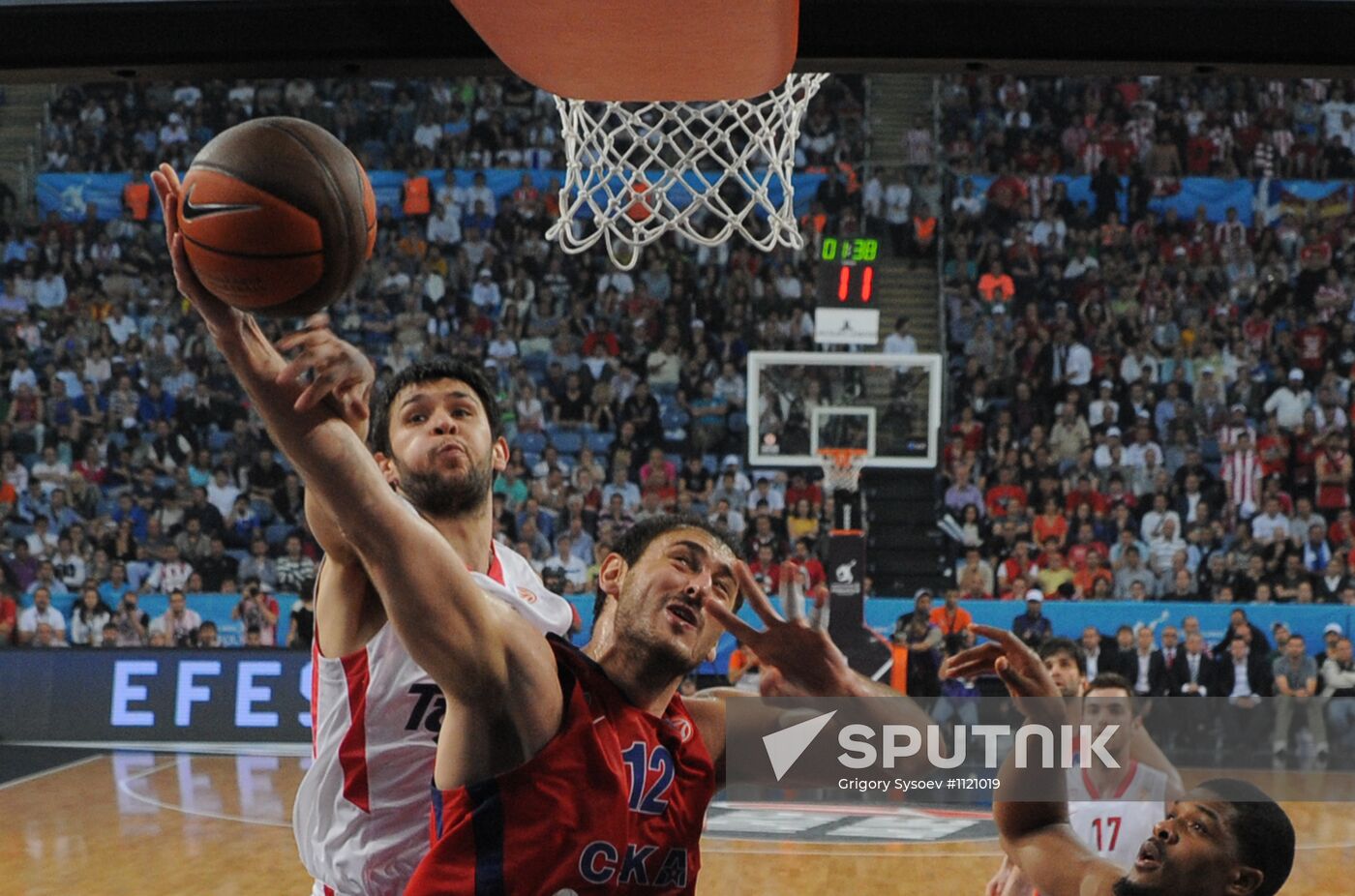 Basketball Euroleague. CSKA - Olympiacos