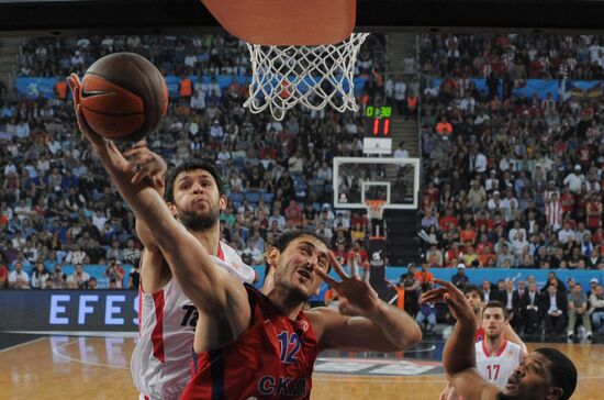 Basketball Euroleague. CSKA - Olympiacos